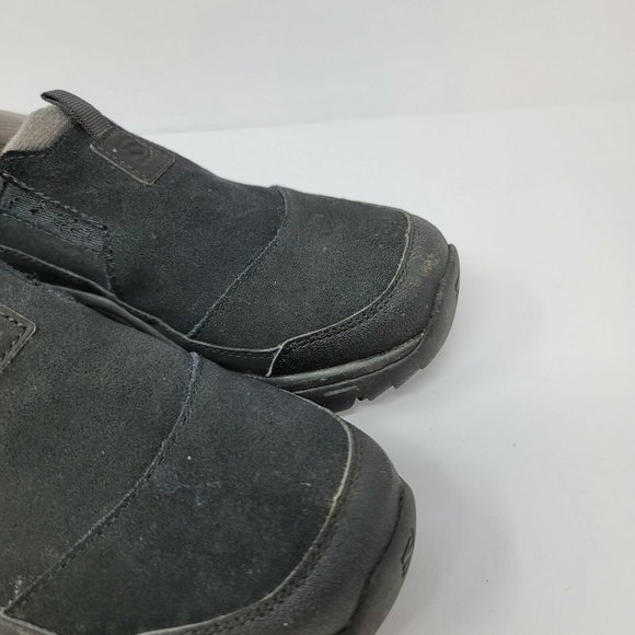 Salomon Mens Black Slip On Comfort Casual Shoe 6.5 - Picture 3 of 10